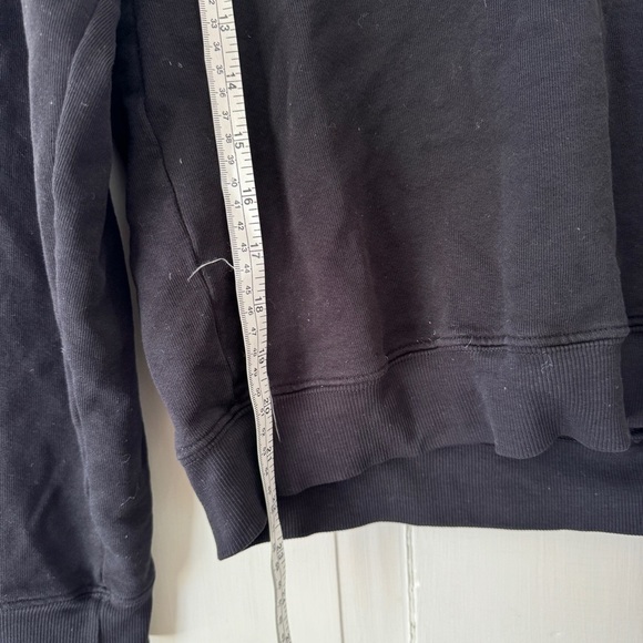 Joah Brown Black Low V Back “Get It” Sweatshirt - Picture 12 of 14